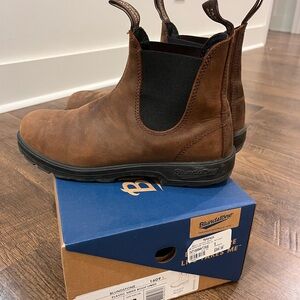 Blundstone Men's Rustic Brown Chelsea Boots